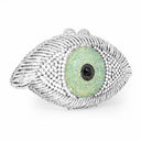 Evil Eye Crystal Clutch