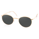 Roe Metal Framed Unisex Sunglasses