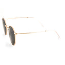 Roe Metal Framed Unisex Sunglasses