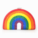Rainbow Crystal Clutch