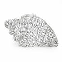 Crystal Seashell Clutch
