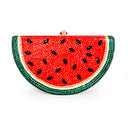 Fruit Wedge Crystal Clutch