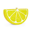 Fruit Wedge Crystal Clutch