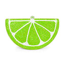 Fruit Wedge Crystal Clutch