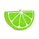 Fruit Wedge Crystal Clutch