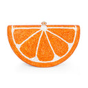Fruit Wedge Crystal Clutch